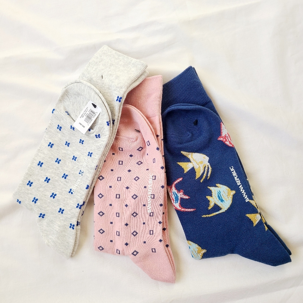 Banana Republic Men's socks 3 bundle